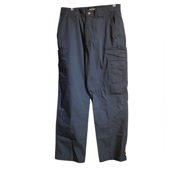 Tru Spec BDU Work Military Utility Work Ripstop Cargo Navy Pants Size 34x32 - Picture 1 of 8